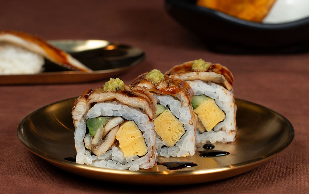 Dive into one of the many rolls. | Photo by Kura Revolving Sushi Bar