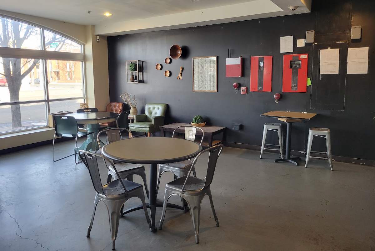 Inside Mango House on East Colfax Avenue. | Photo by Linnea Covington 
food hall
