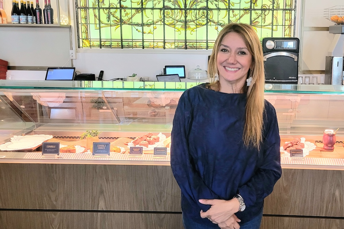 Lorena Cantarovici owns Maria Empanada and has run the company since 2011. | Photo by Linnea Covington