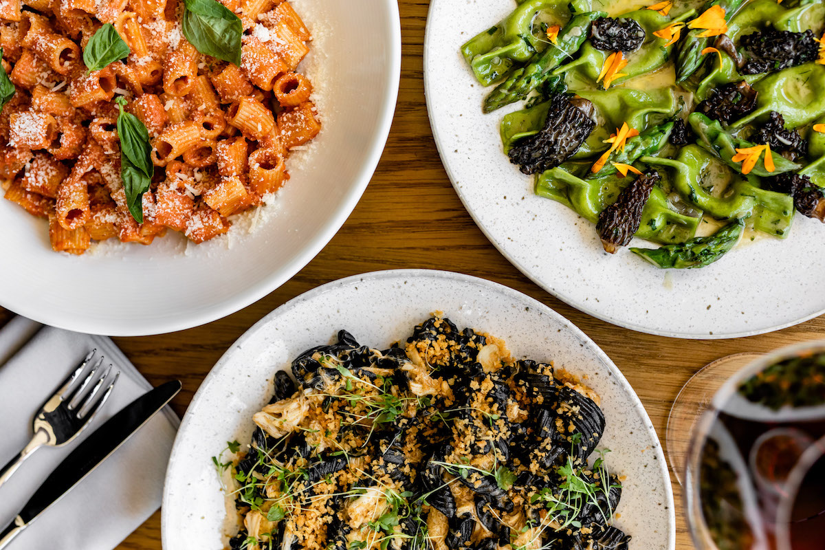 Marmo’s lineup of stellar pasta dishes come in full and “piccolo” sizes. | Photo by Kirsten Gilliam