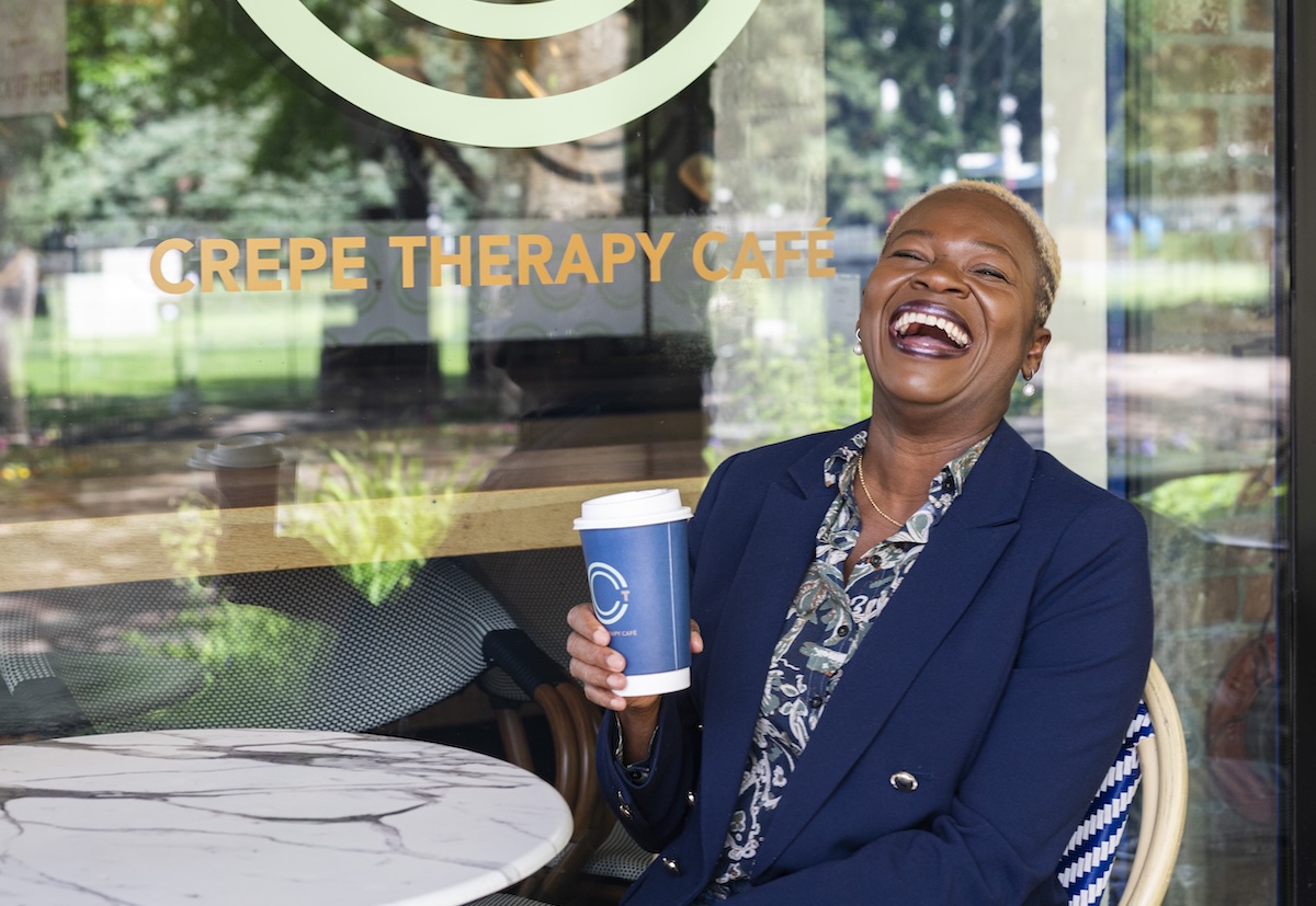 Chef Mawa McQueen brings Crepe Therapy Cafe to Boulder, smiles ensue. | Photo by Kelsey Brunner