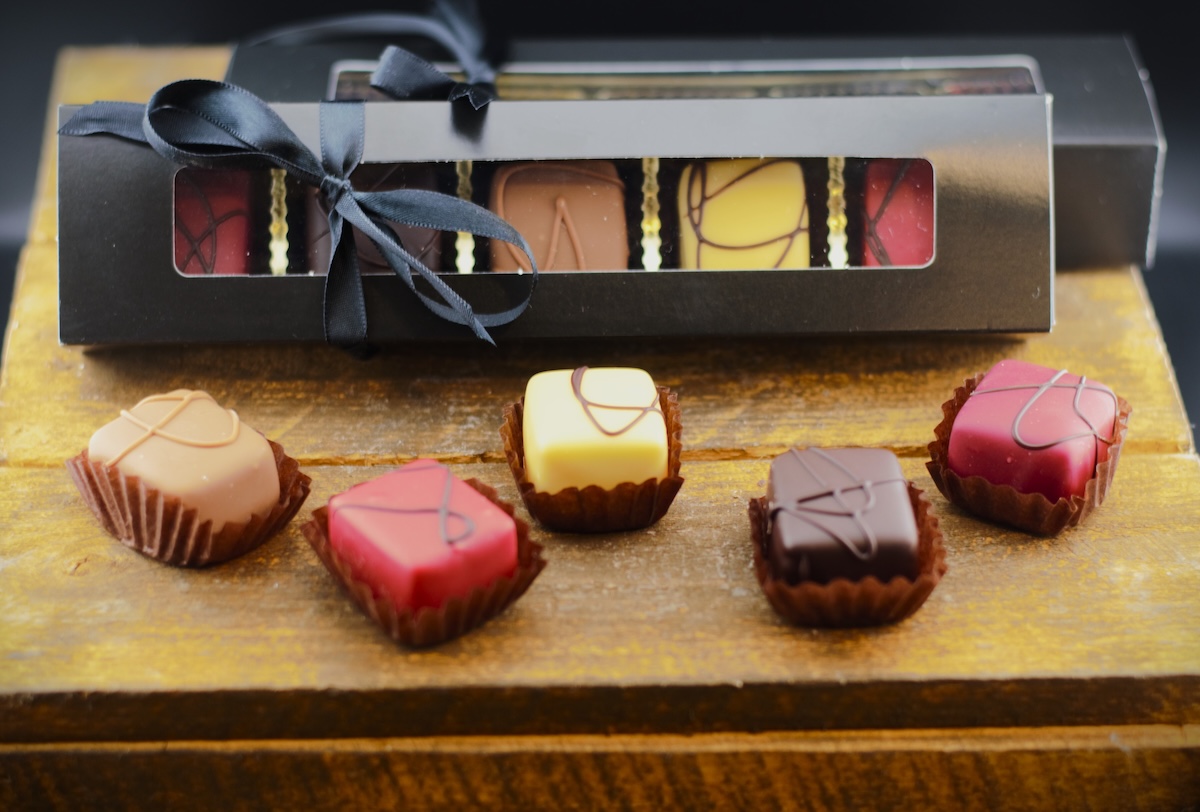 Chocolate caramels are just one of many treats to get to go. | Photo by Miette Chocolat