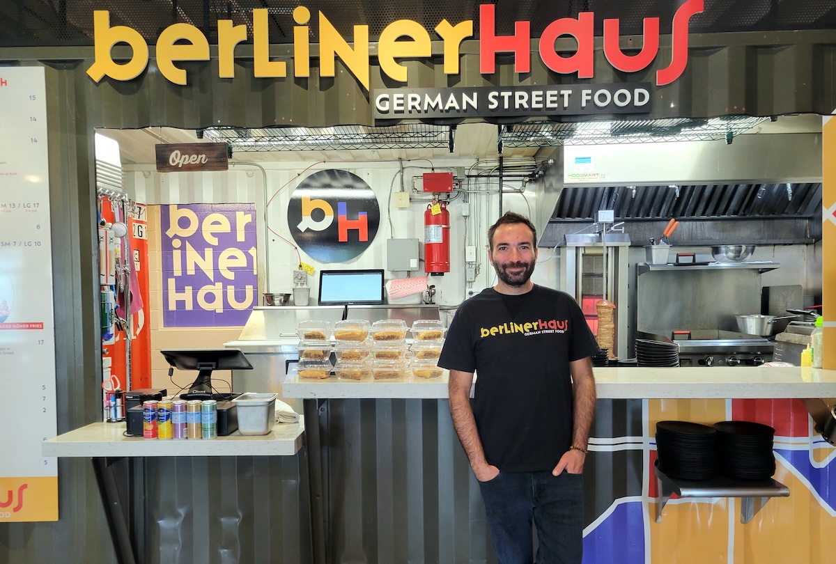 Nico Diamantopoulos, owner of Berliner Haus. | Photo by Linnea Covington