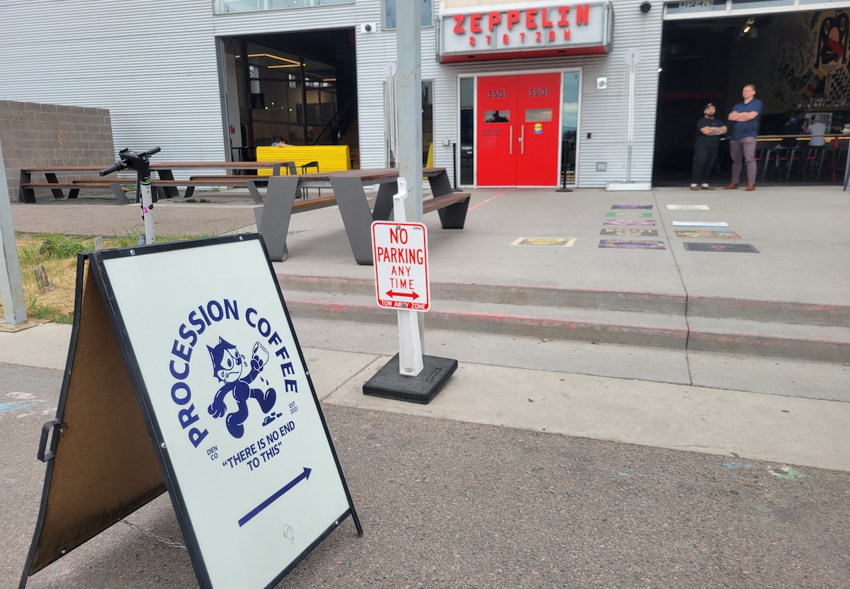 - DiningOut Procession Coffee in RiNo is located inside Zeppelin Station. | Photo by Linnea Covington