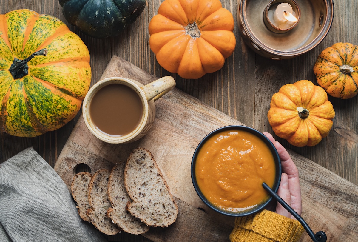 pumpkin food stock image