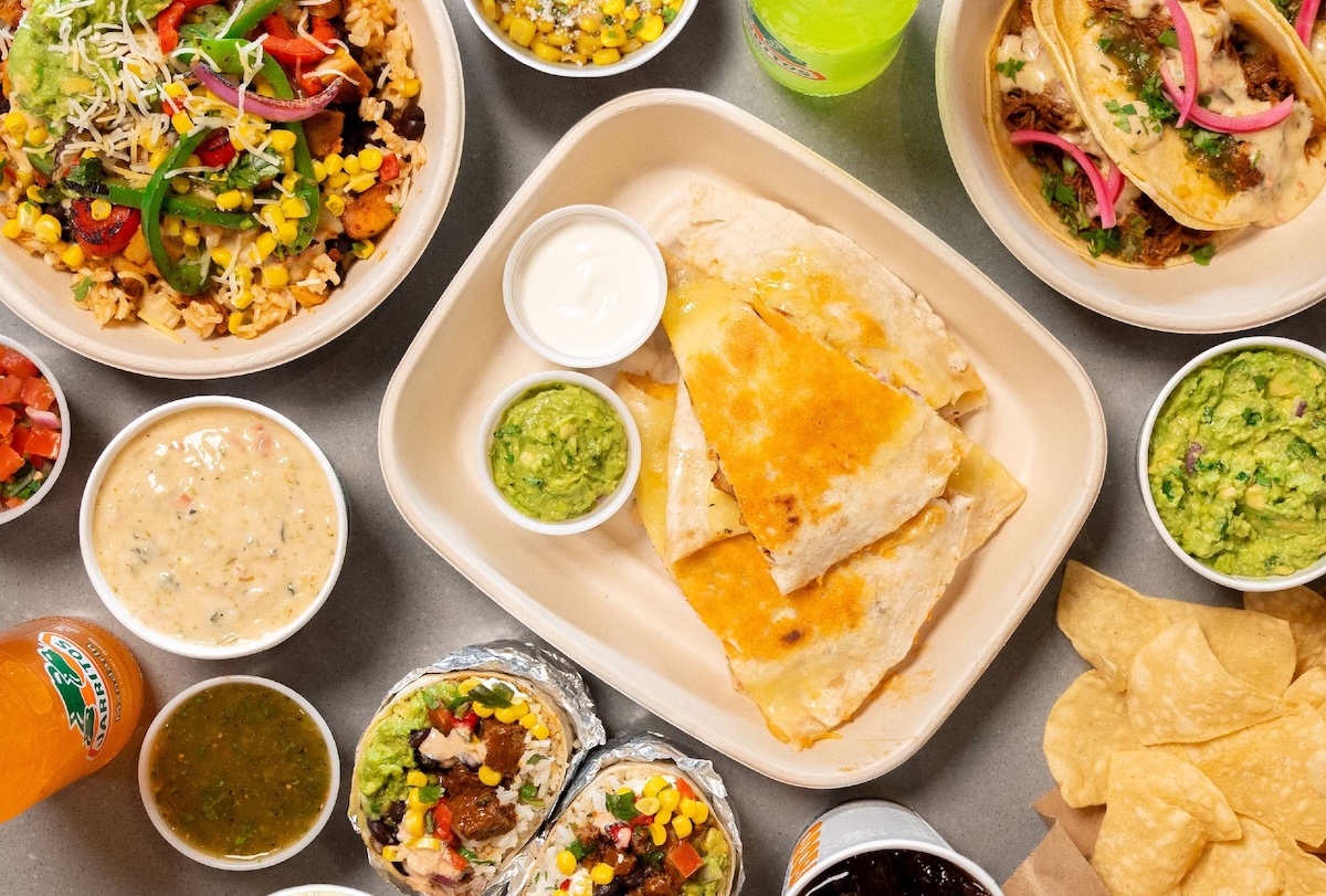 Get all the fast-casual Mexican fare before you take off. | Photo by QDOBA