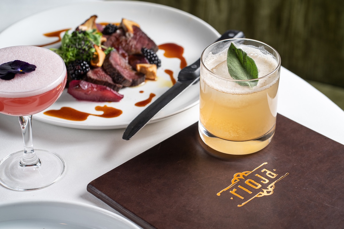 brasserie19 - DiningOut Cocktails, solid seasonal fare, white table clothes, and a chill vibe make up Rioja. | Photo by Joni Schrantz