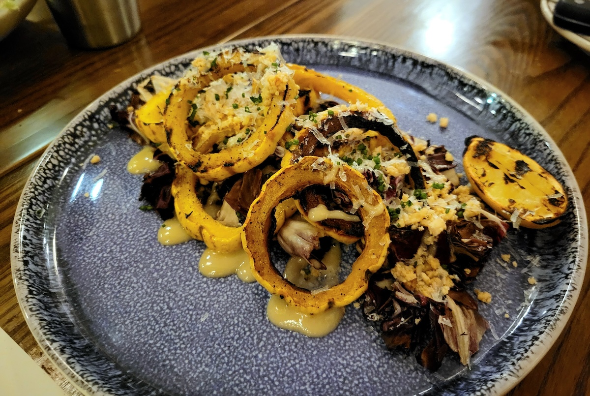 Grilled Delicata Squash at Cart-Driver LoHi. | Photo by Linnea Covington