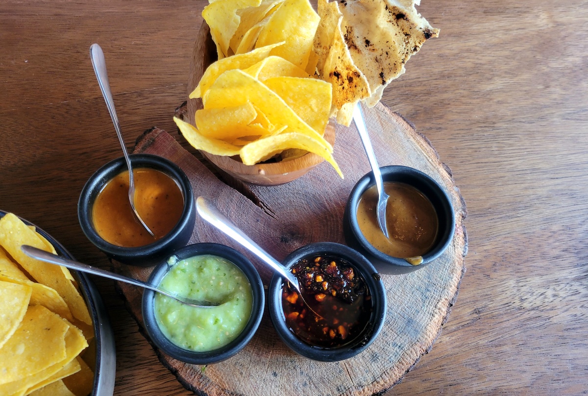 - DiningOut Don't skip the chips with salsas at Tamayo in Larimer Square. | Photo by Linnea Covington