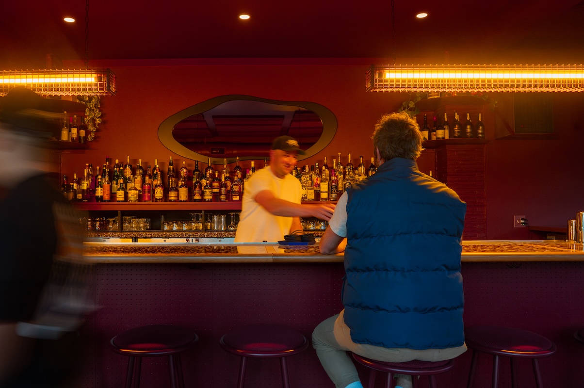 sake_sashimi - DiningOut The sleek bar at Semiprecious in Sunnyside. | Photo by Jeff Fierberg Photography