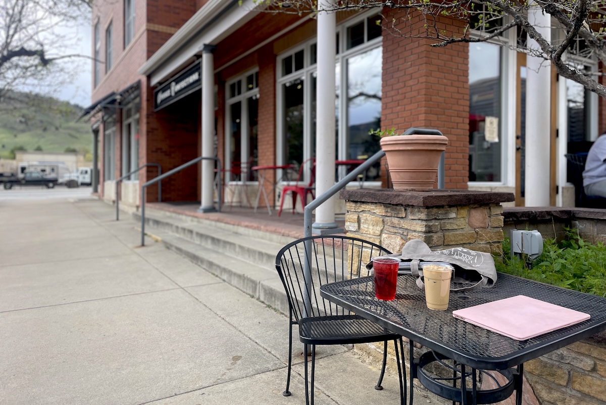 Sip alfresco at Spruce Confections. | Photo by Mattie Schuler