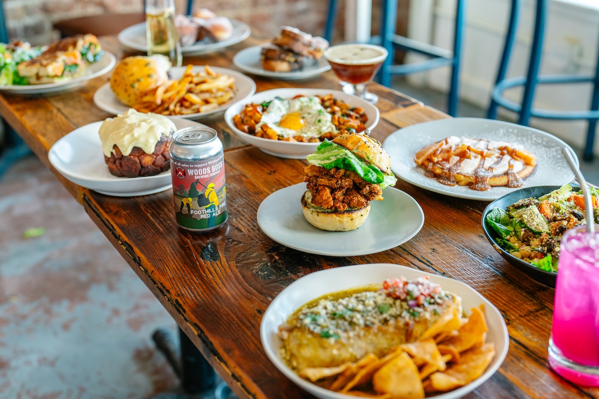 Enjoy a spread of breakfast and lunch comfort food. | Photo by Sullivan Scrap Kitchen