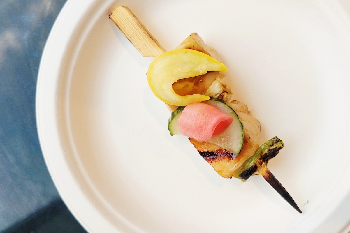 Call Me Pearl made halibut yakitori with a teriyaki glaze. | Photo by Linnea Covington