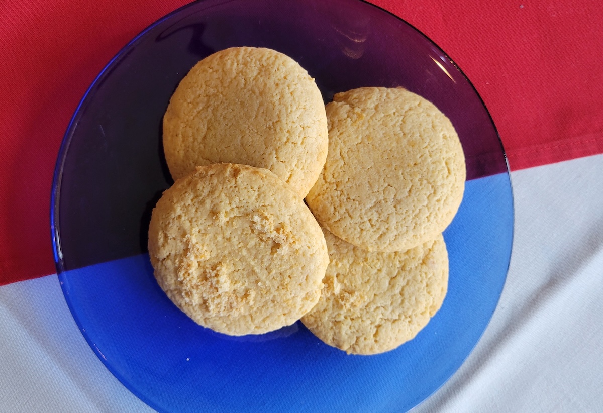 Sweet potato biscuits at TeaLee's Tea House & Bookstore. | Photo by Linnea Covington