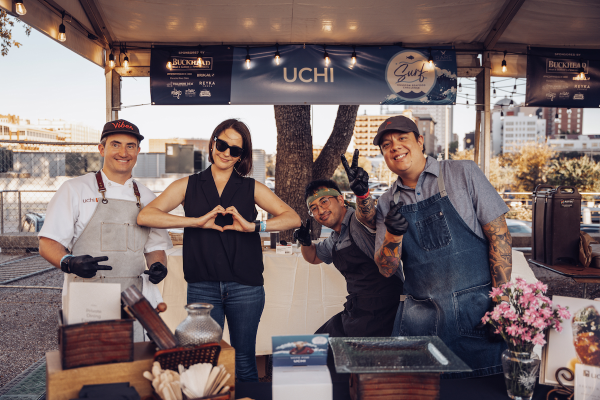 - DiningOut The Uchi team holding court within Surf, Rare's exclusive VIP seafood experience. | Photo by Swizzle Media