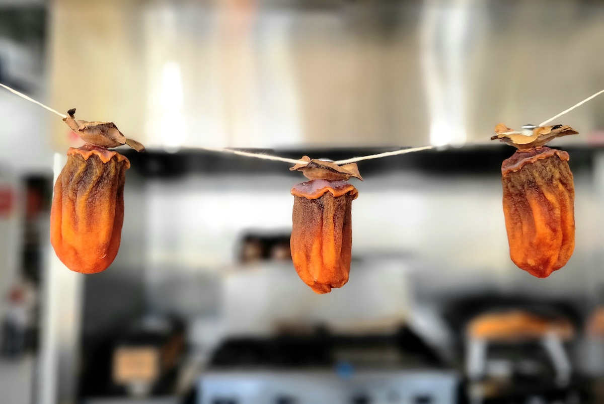 The team uses techniques they learned from working with Id Est, such as kakishibu, or fermented persimmon. | Photo by Linnea Covington