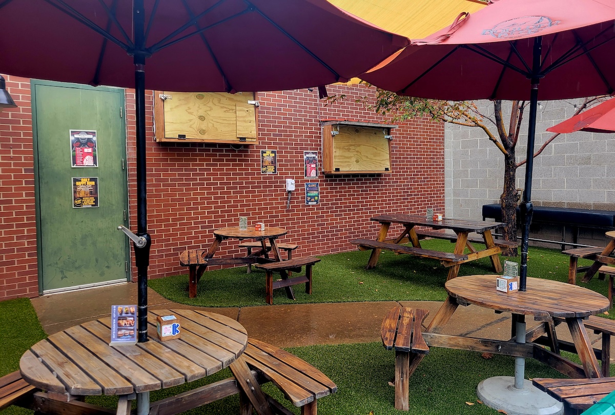 The Walnut Room in RiNo has a refreshed dog patio. | Photo by Linnea Covington