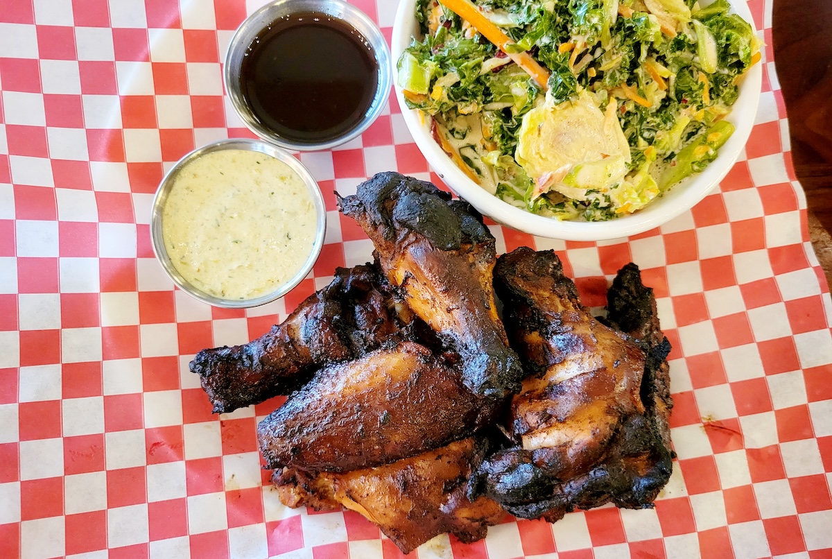 Wings from the butcher at Denver Central Market. | Photo by Linnea Covington