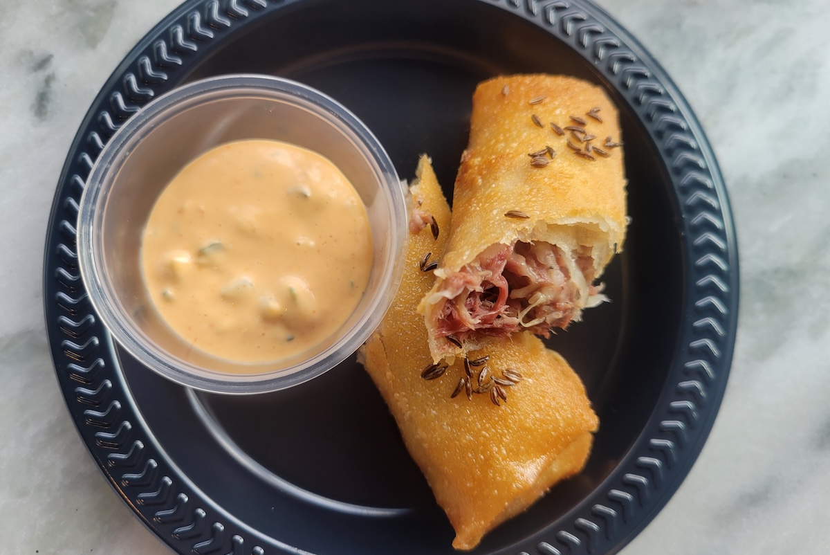 101124_BbbopSeoul_KathyTran_450A7105 - DiningOut YumCha's Rueben spring roll, available at the end of the month at Denver Milk Market. | Photo by Linnea Covington