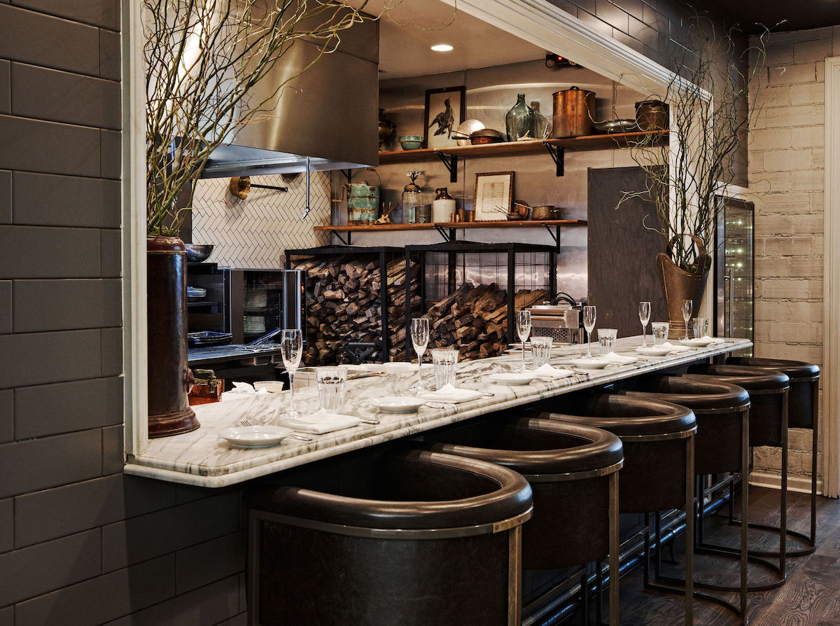 The intimate chef's counter at State of Grace. | Photo by State of Grace