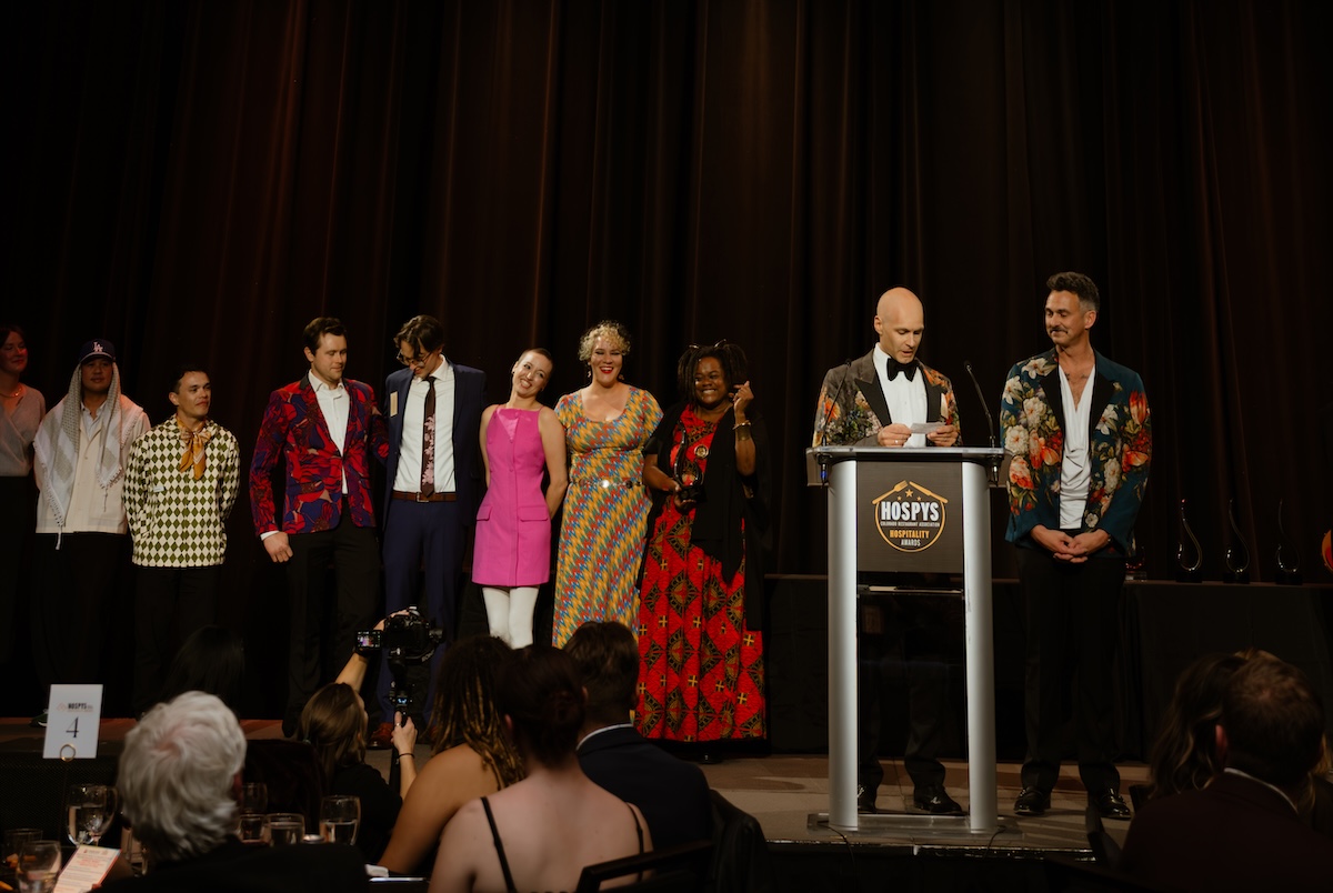 The HOSPYS Newcomer Restaurant of the Year went to Champagne Tiger. | Photo by Lucy Beaugard