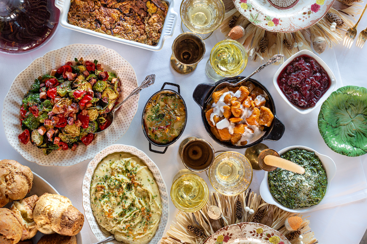 Dishes from B&B Butchers and Restaurant's Thanksgviing Day menu. | Photo by Jenn Duncan