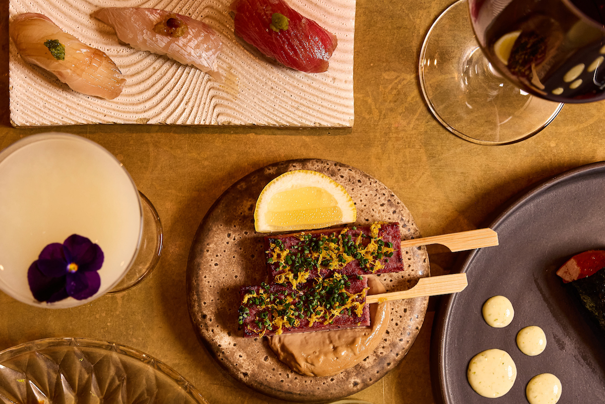 Happy hour offerings at Oheya by Uchi. | Photo by Hai Hospitality