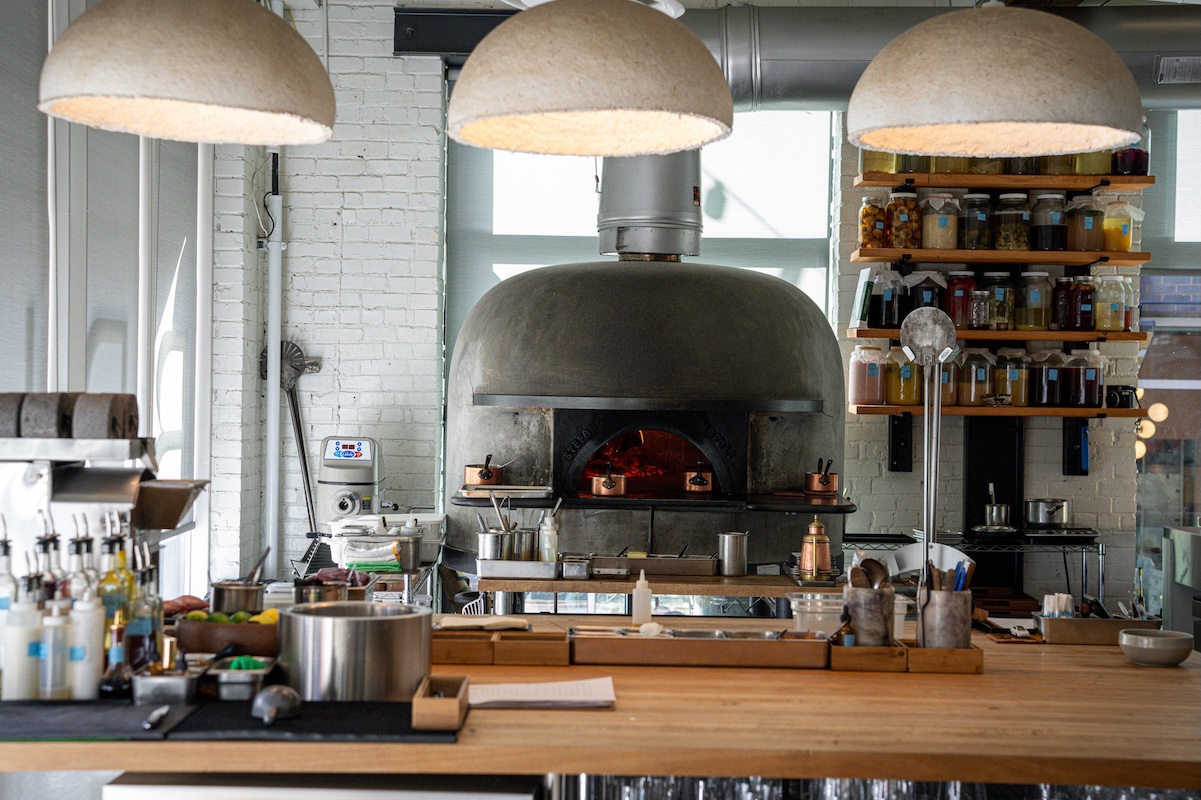 The kitchen at BRUTO. | Photo by Jeff Fierberg