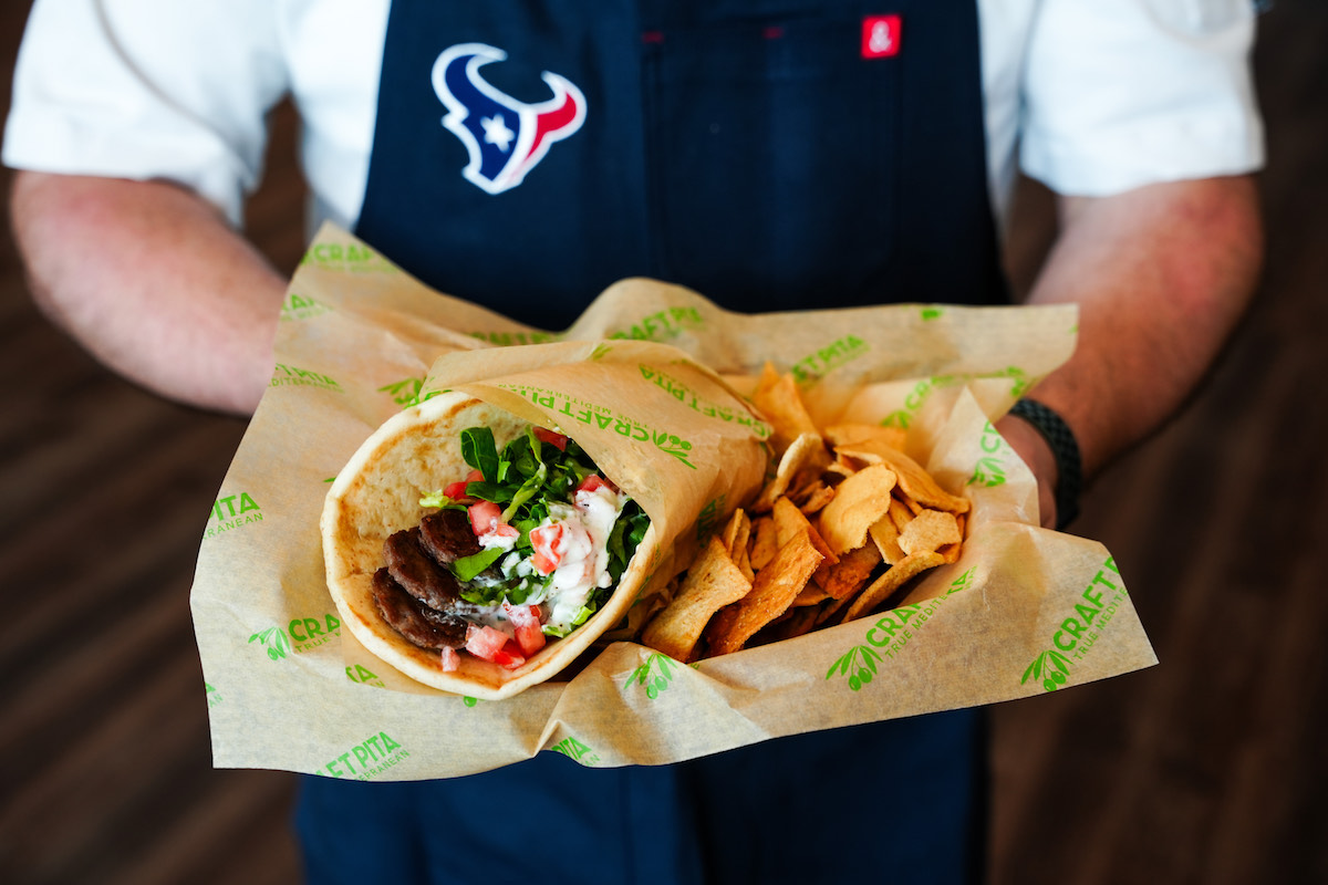 Beef gyro at Craft Pita. | Photo by Michael Ma