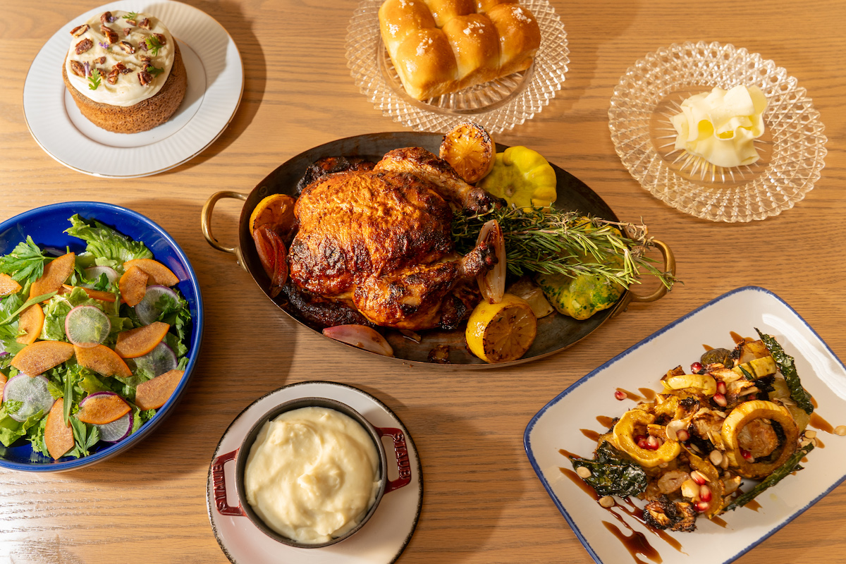 The Sunday Supper spread at Camaraderie. | Photo by Carla Gomez