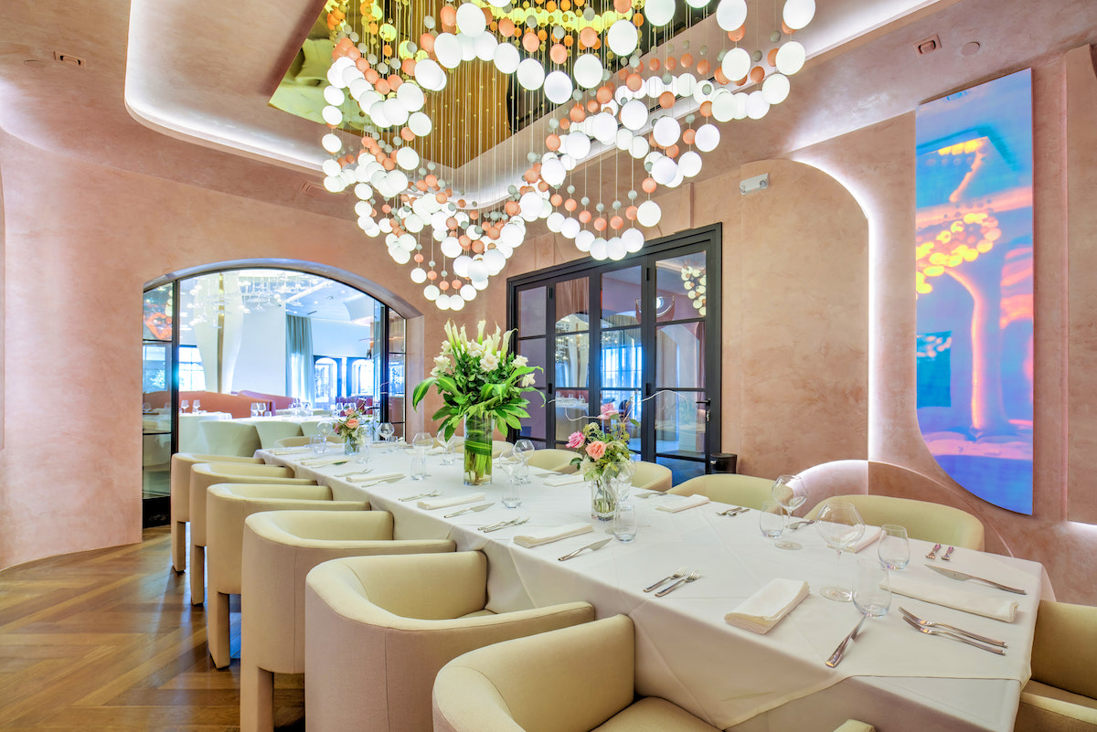 The chef's tasting room at Cocody. | Photo by Cocody