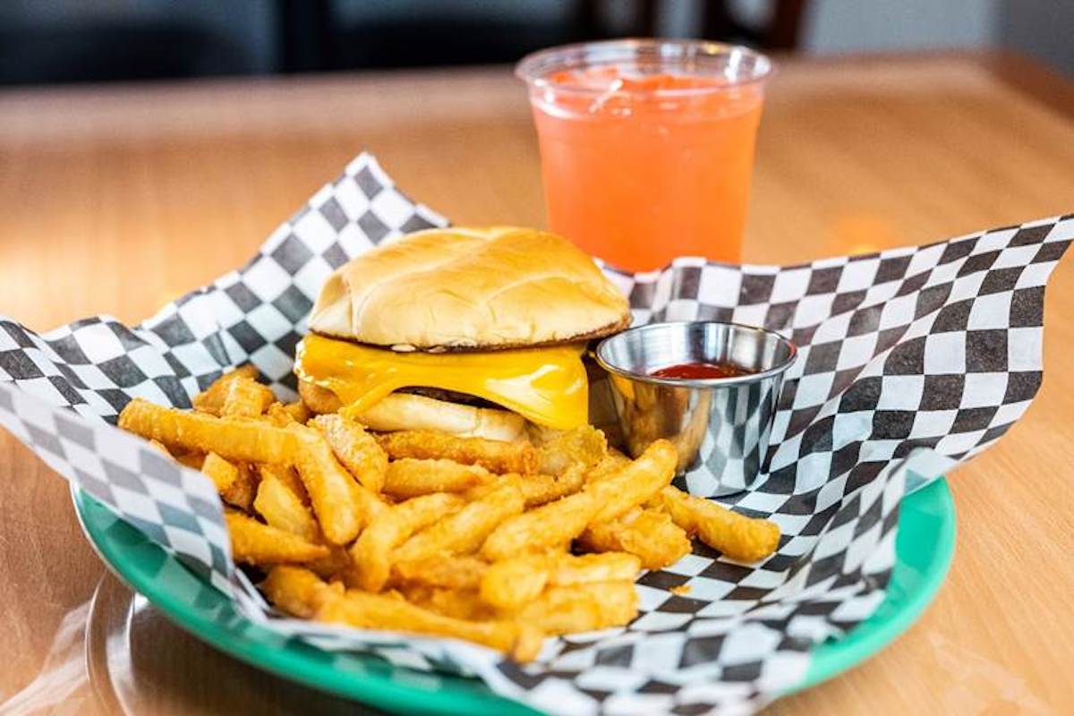 Kids burger meal at Comfort Foodies. | Photo by Visual Influence