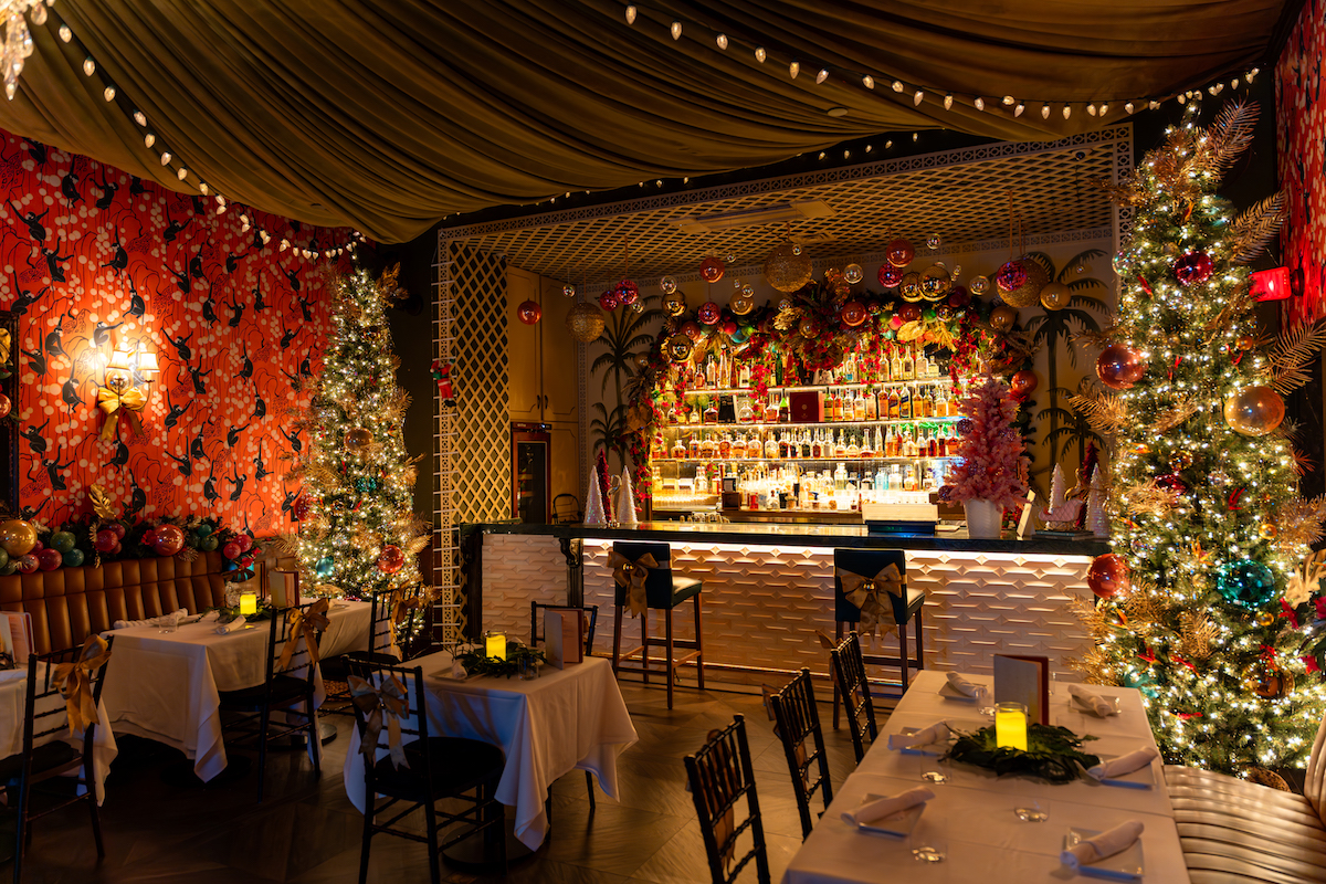 Scenes from the Holiday in Havana pop-up at Emilia's Havana. | Photo by Hasan Yousef