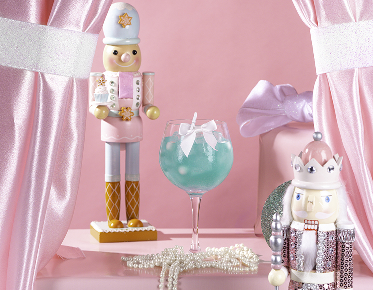 The Little Blue Box cocktail at Leela's Wine Bar. | Photo by Leela's Wine Bar