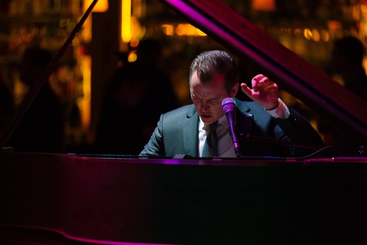 Brent "Doc" Watkins performing on stage. | Photo by Alexander Hilmy