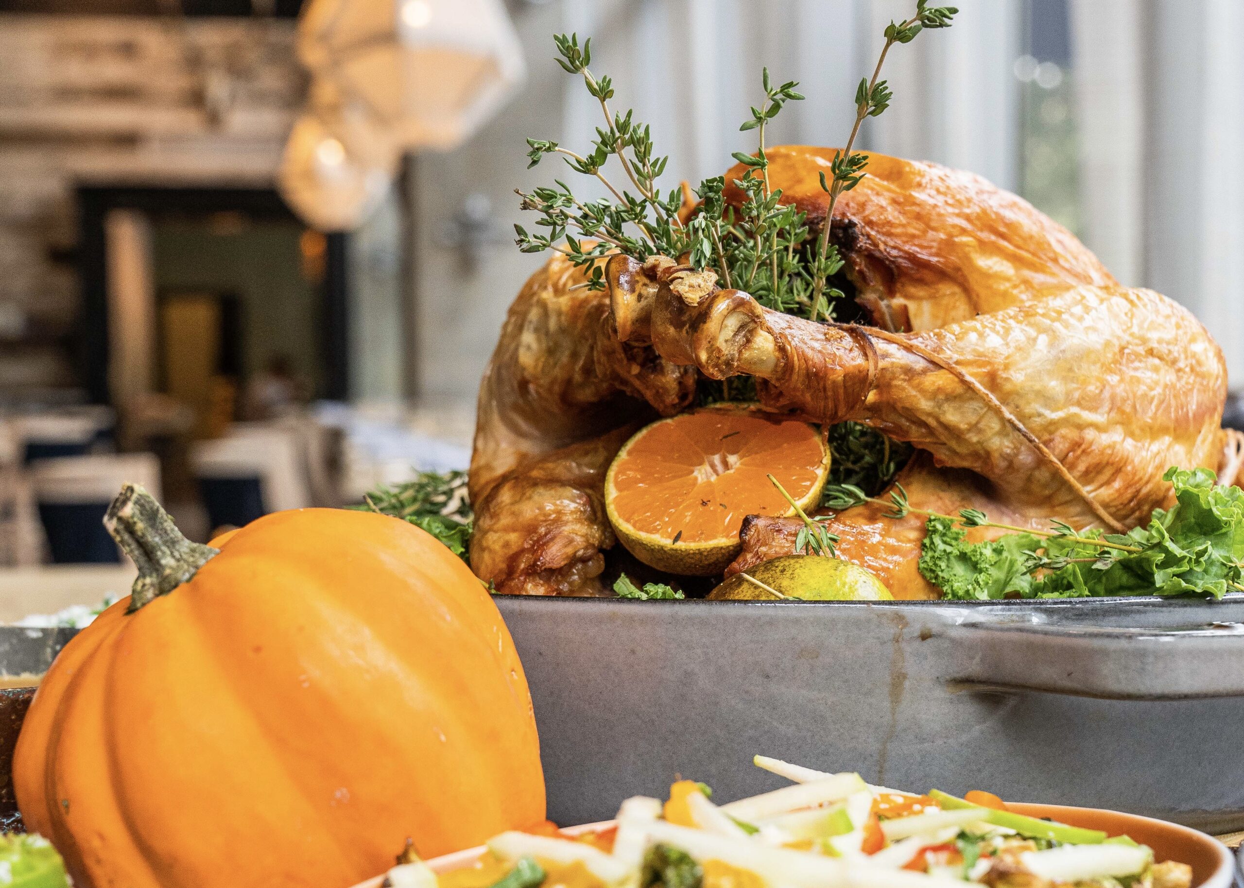 Thanksgiving turkey at Eunice. | Photo by Duc Hoang