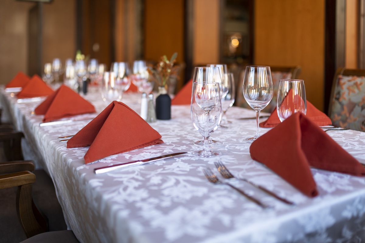 Jills Table Setting-2 - DiningOut Dine in elegance this Thanksgiving. | Photo by St Julien Hotel & Spa