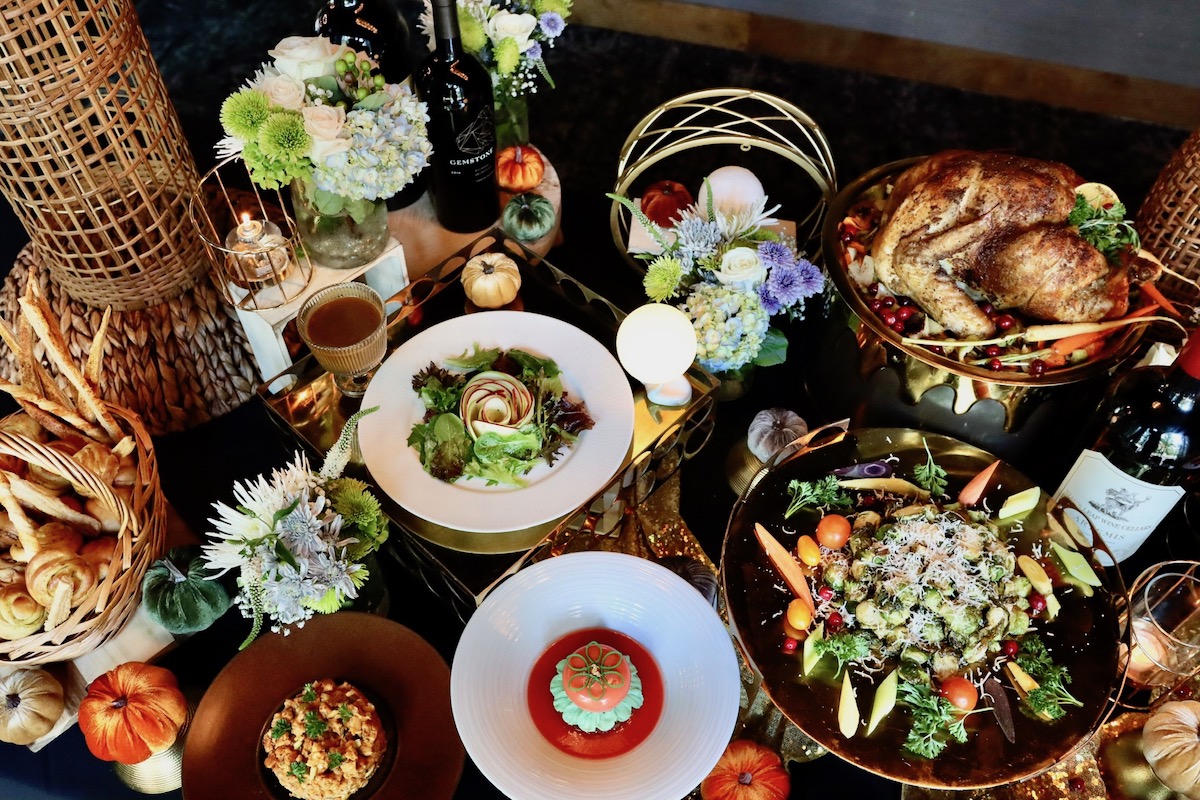 The Royal Thanksgiving feast from Kahani Social Group, featured at Amrina and Kitchen Rumors. | Photo by Megan Marteney