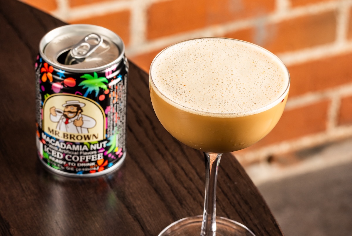 Mr. Brown Macadamia Espresso Martini at Pig & Tiger. | Photo by Casey Wilson