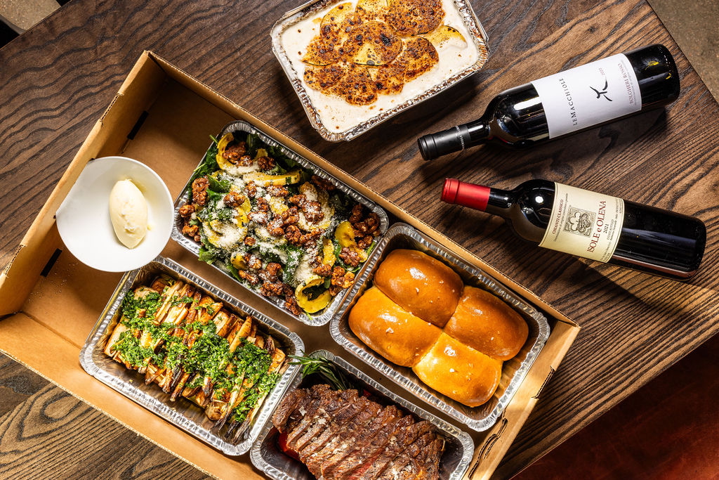 Osteria Alberico_Thanksgiving Kit - DiningOut Take home this feast and finish it at home. | Photo by Osteria Alberico