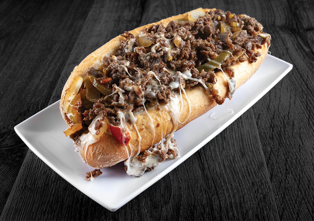 A Philly cheesesteak from Philly Flats. | Photo by Philly Flats