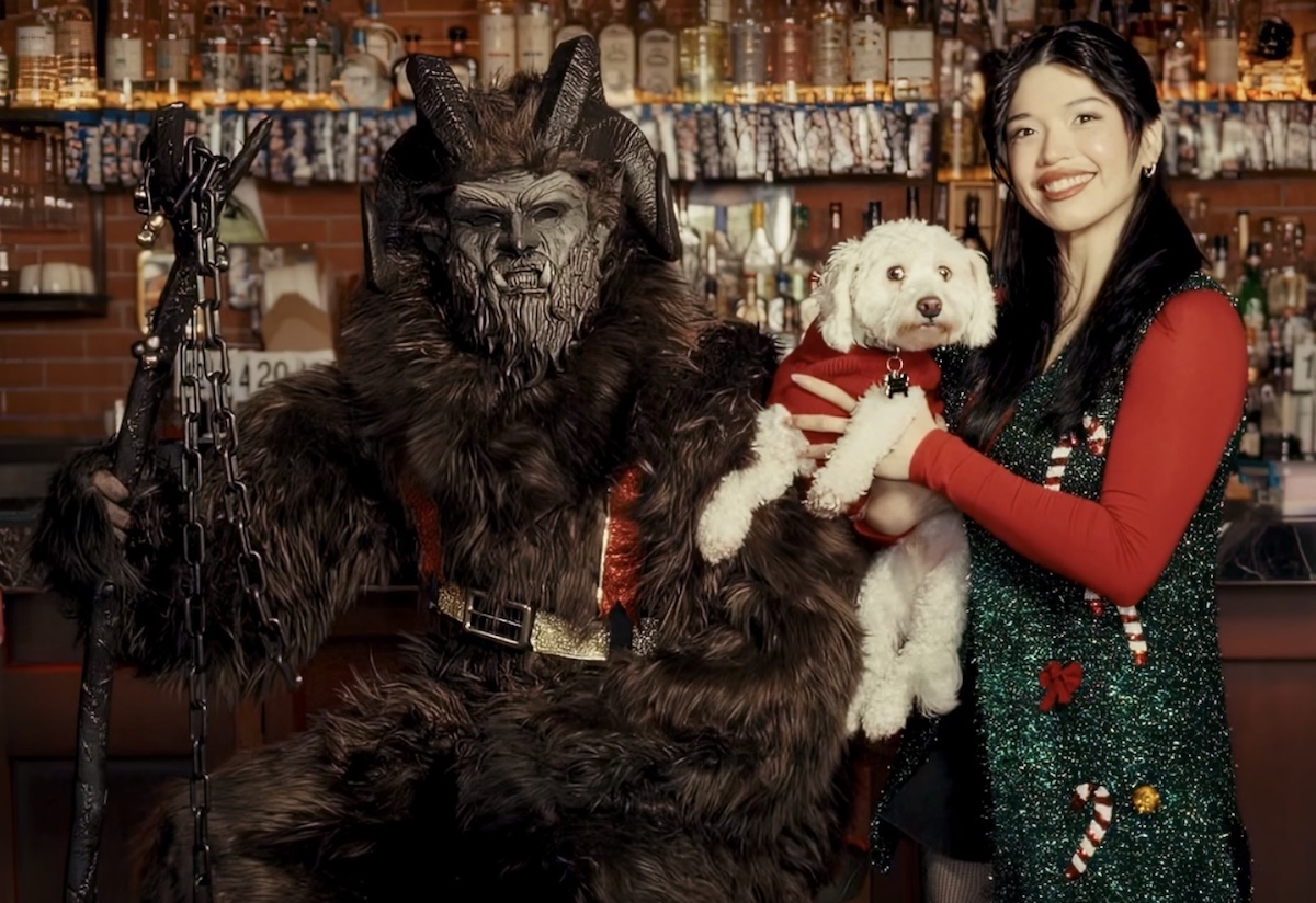 Photos with Krampus at Betelgeuse Betelgeuse. | Photo by Hellhound Social Club