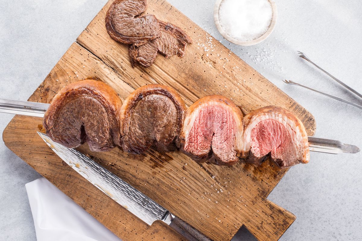 Sliced picanha at Texas de Brazil. | Photo by Texas de Brazil