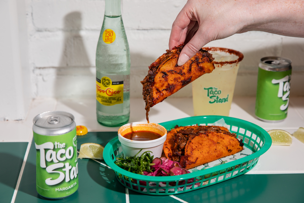 Birria tacos at the Taco Stand in Montrose. | Photo by Becca Wright