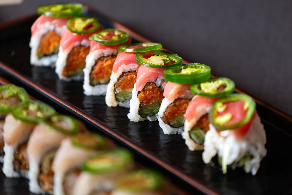 Toro jalapeno roll at Seven Sushi & Robata. | Photo by Jenn Duncan