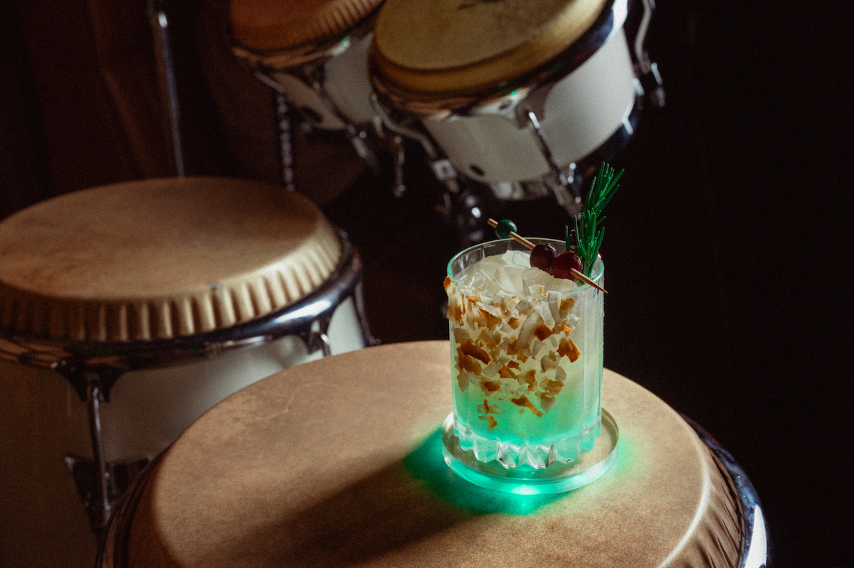 The White Christmas margarita at the Holiday in Havana pop-up at Emilia's Havana. | Photo by Brian Kennedy