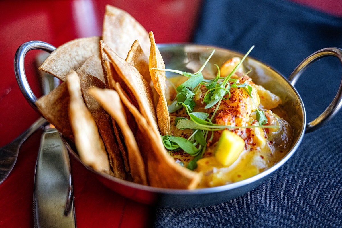 Latin dim sum is a thing in RiNo, and we love it. Especially when ceviche is involved. | Photo by Super Mega Bien