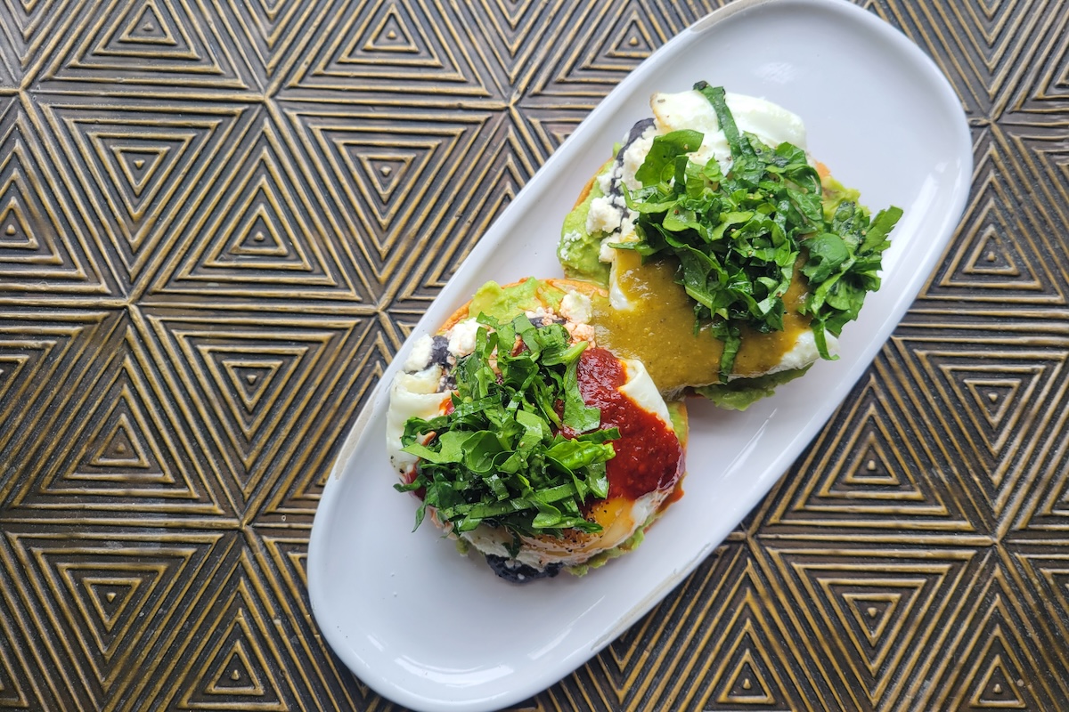 Avocado toast but make it a tostada. | Photo by Linnea Covington