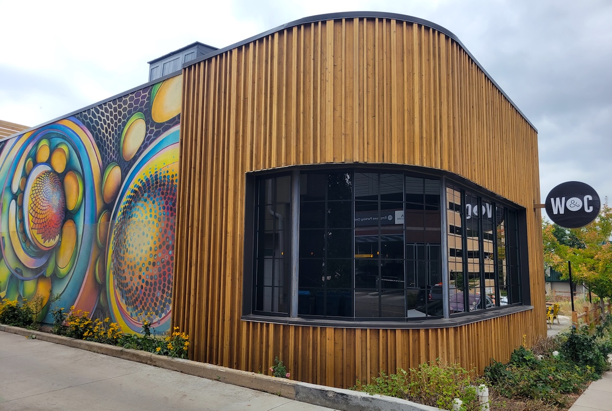 The facade of Dayshift and Work & Class. | Photo by Linnea Covington