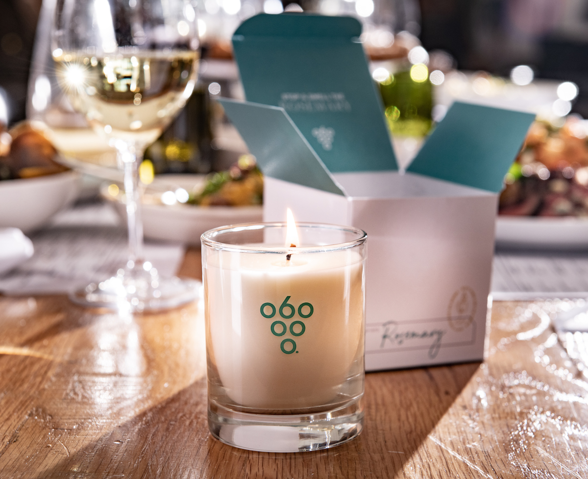 2022_03_15_SixtyVinesPlano-Candle_002_3_ - DiningOut The rosemary candle at Sixty Vines. | Photo by Sixty Vines